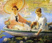 Colin Campbell Cooper Summer, Colin Campbell Cooper oil painting on canvas